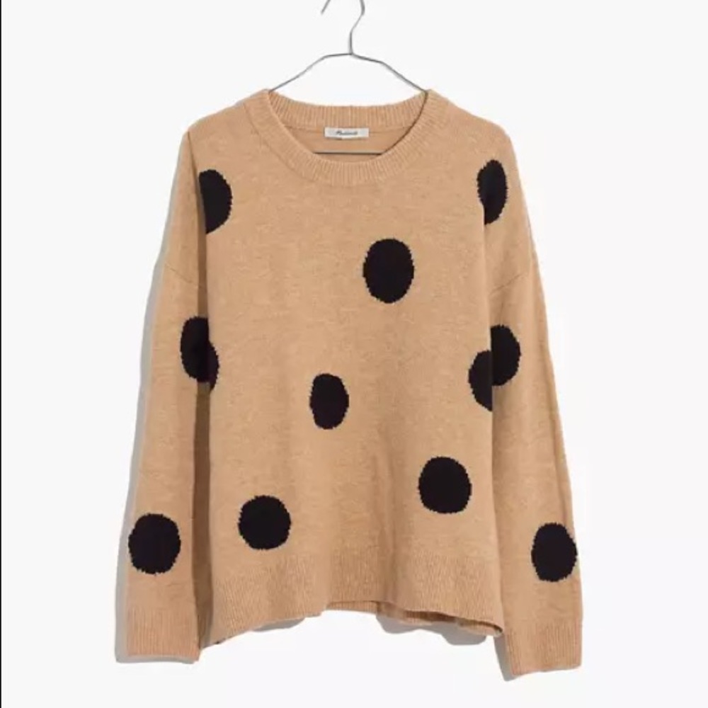 Madewell polka dot sweater